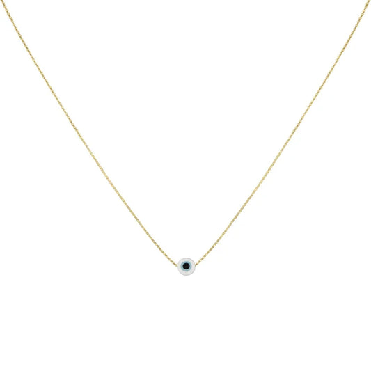 Shiny Nazar Necklace - Amira Collection