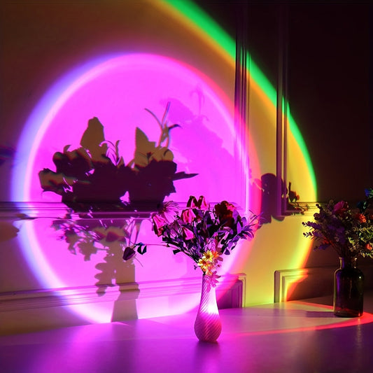 SunGlow Projectielamp - 16 Kleuren met Afstandsbediening