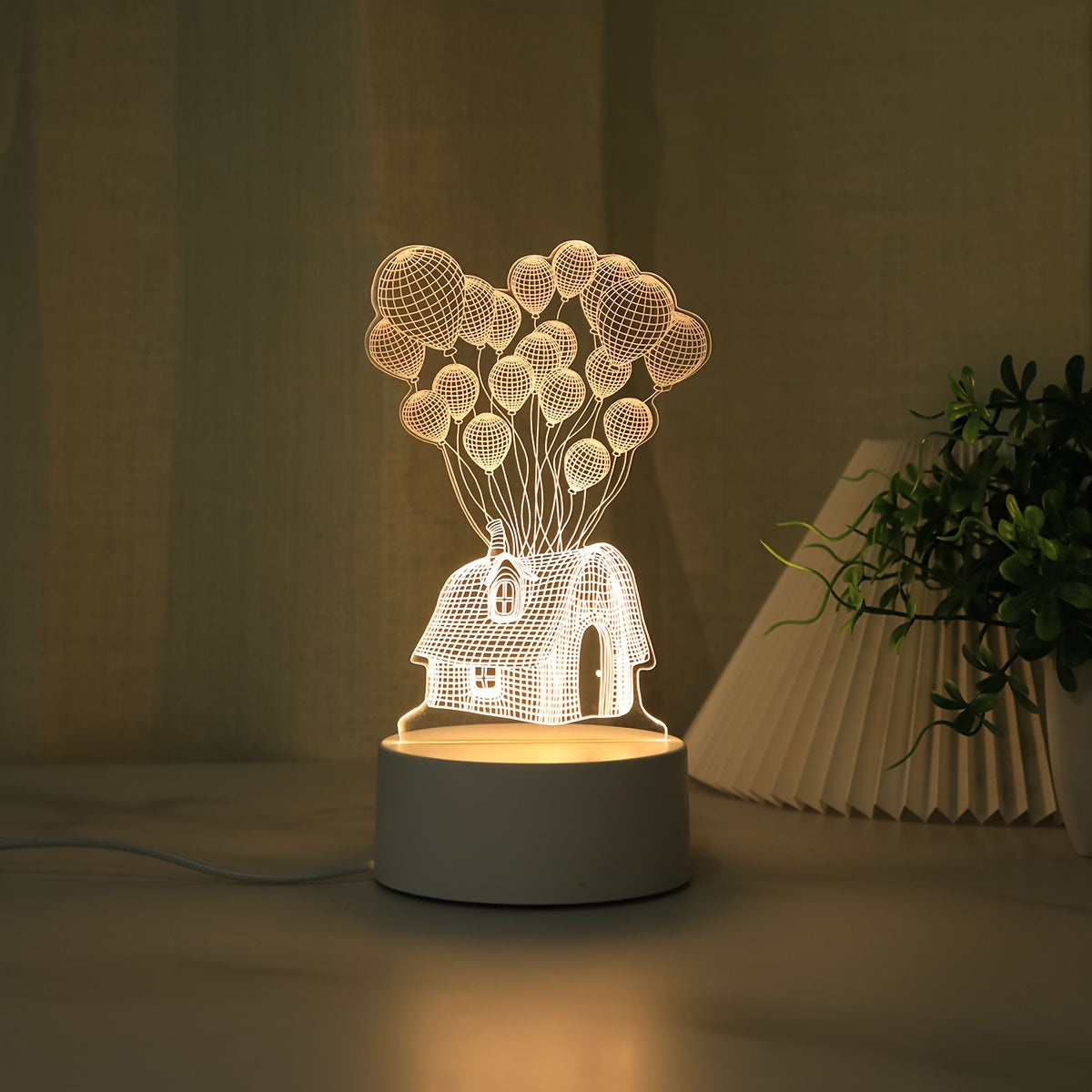 LumiBalloon – Unieke 3D LED Ballonlamp USB