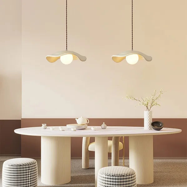 Lotusbladeren Hanglamp - Breng Natuurlijke Elegantie in je Eetruimte