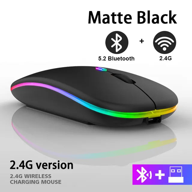 LuxeClick Mouse – Draadloze Oplaadbare Bluetooth Muis