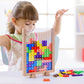 BrainBlocks - Creatieve Houten Blokpuzzel voor Volwassenen