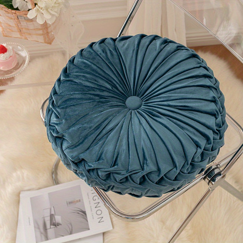 VelvetPumpkin Cushion - Luxe Pluche Kussen voor Comfort