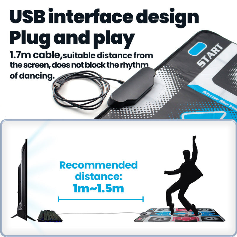 GroovePlay - Interactieve Dansmat voor Thuisplezier