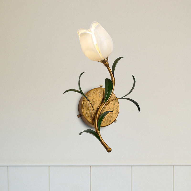 TulipGlow Wandlamp - Natuurlijke Sfeer voor Jouw Interieur