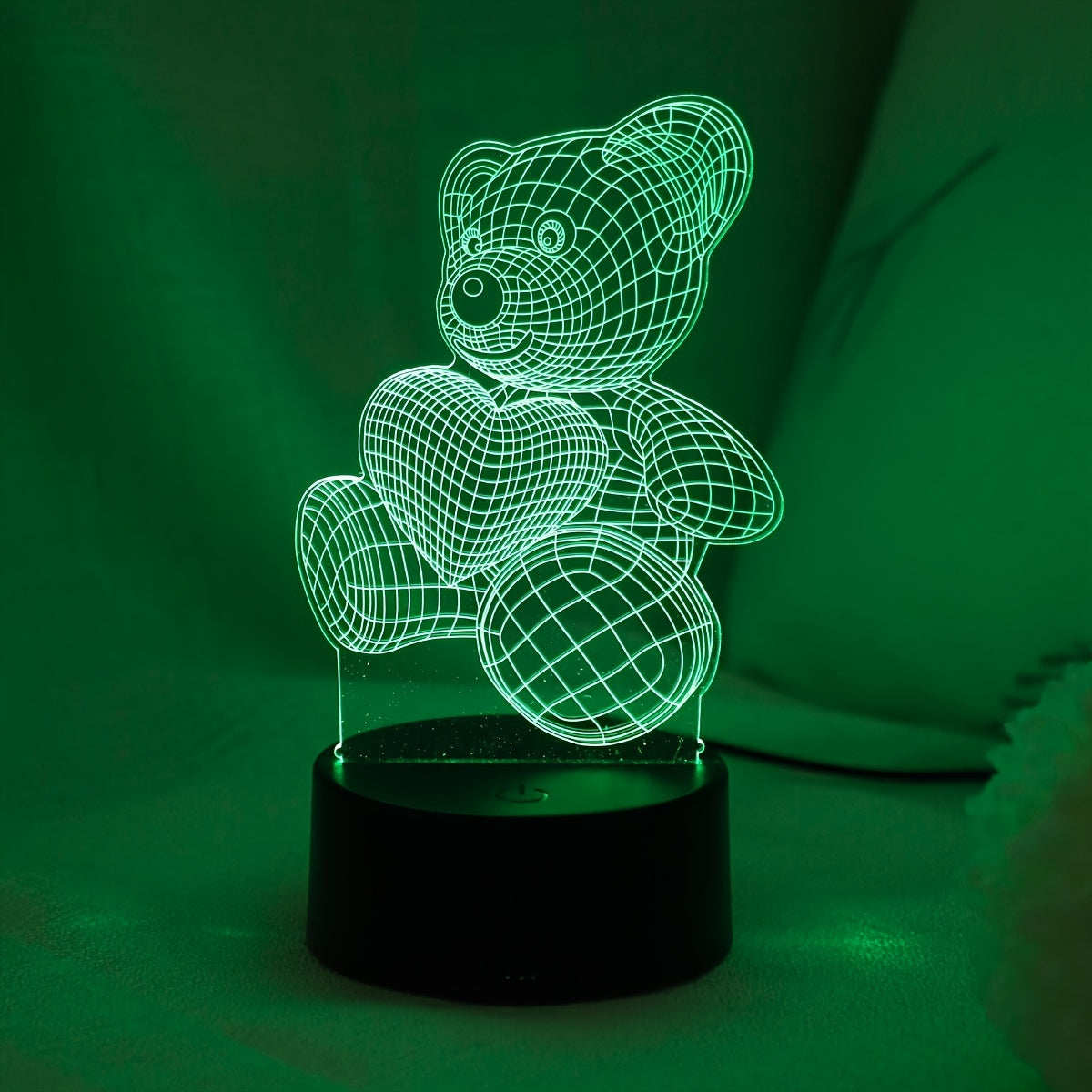 LumiBear – 3D Illusie Nachtlamp Teddybeer