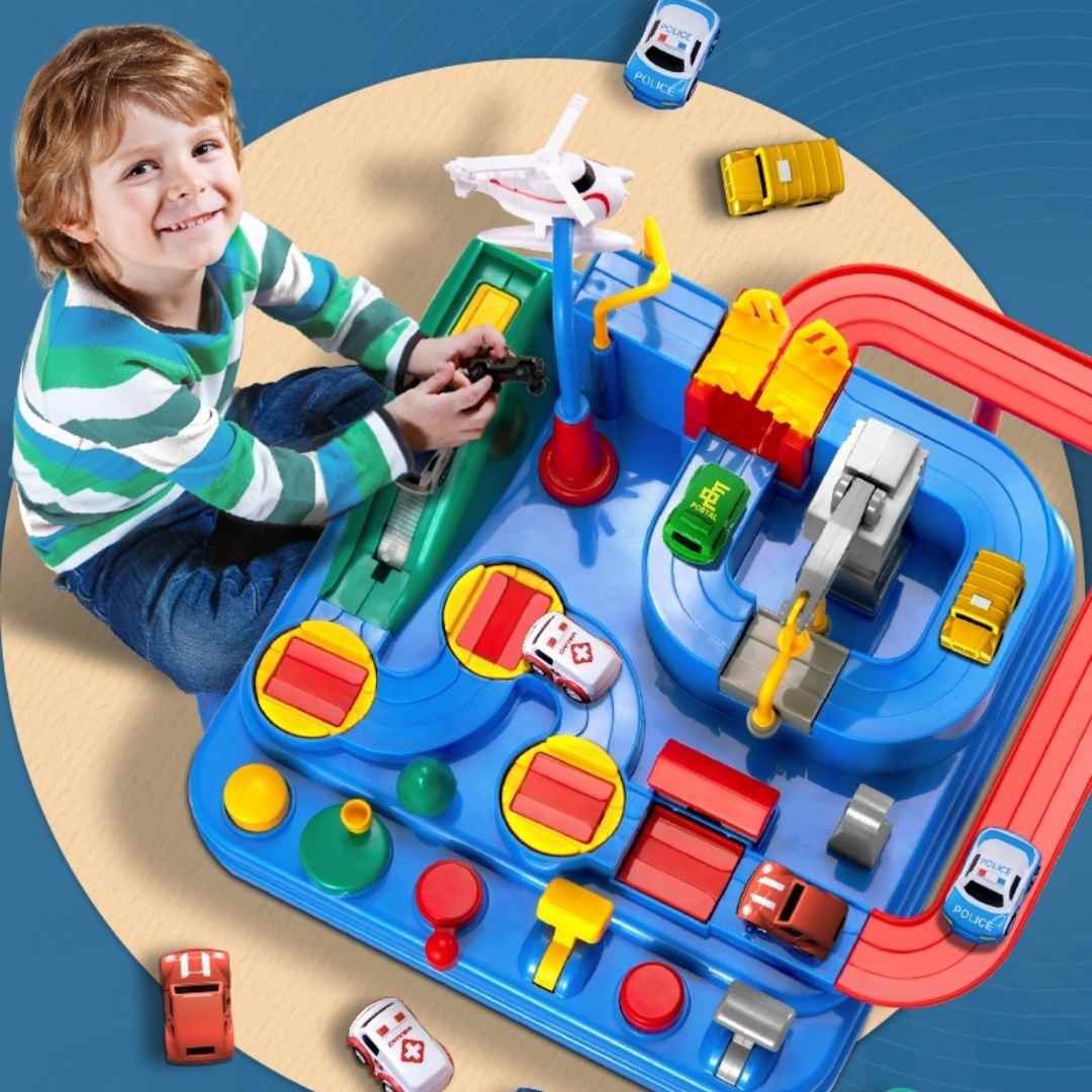 RescueTrack Adventure Set – Educatief Peuterspeelgoed