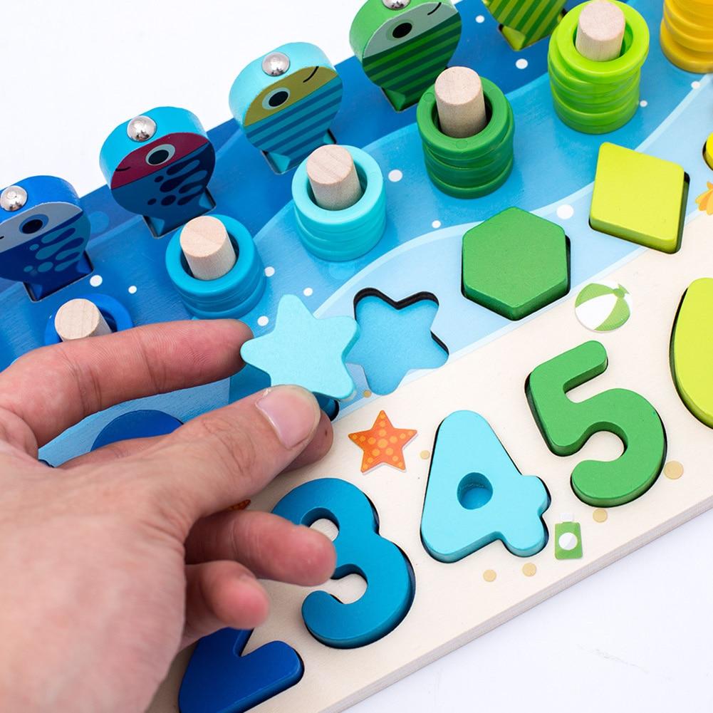 Wooden Montessori Board – Stimuleren van Cognitie
