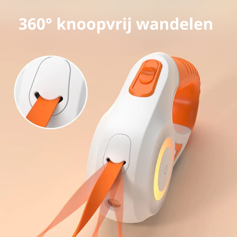 SafeWalk Leash – Verlichte Hondriem voor Veilig Wandelen