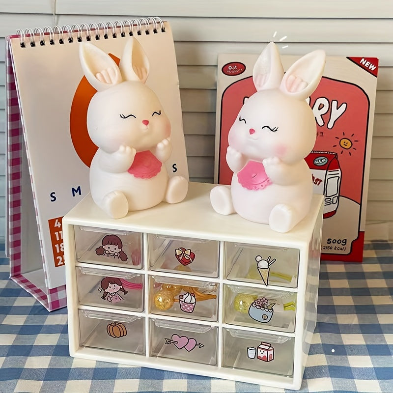 CuteRabbit - Charmante LED Tafellamp voor Slaapkamer