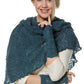 SoftWeave Scarf - Elegant Ajour Strick in Lichte Stof