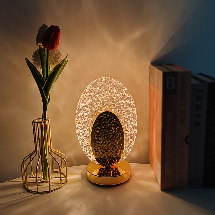 FeatherLamp - USB Touch Tafellamp met Uniek Veerontwerp