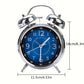TimeBell - Retro Metaal Wekker met Bel