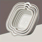 Jamera - Luxe Dubbellaagse Afvoerzeef Set van 3