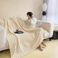 LuxeFleece – Elegante Franse Stijl Deken voor Comfort