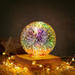 StarburstGlow - Elegante Kristallen Bollamp met 3D Effect