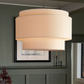EleganceLuxe Light – Beige Linnen Bauhaus Hanglamp