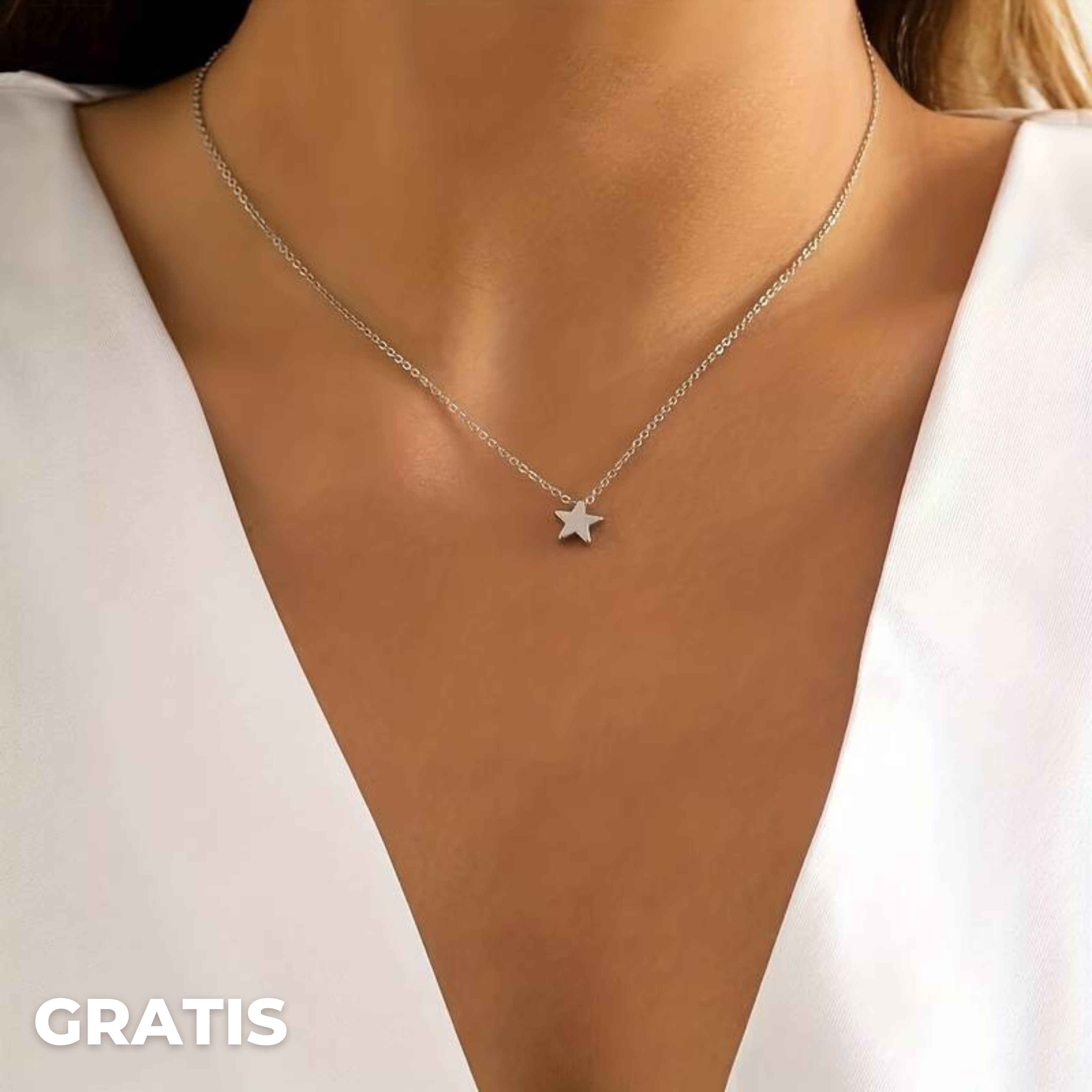 Lyra - Betoverende Geluk Ketting met Sterren