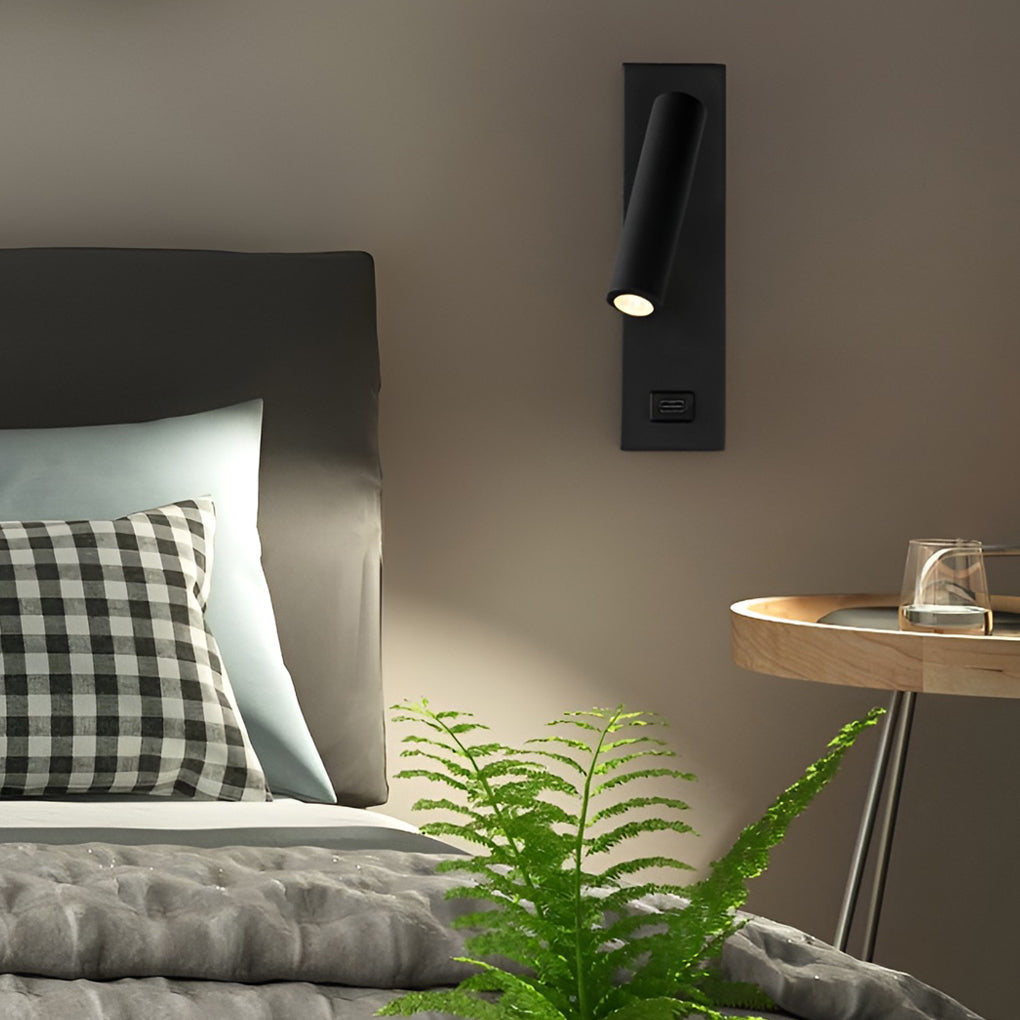 ArtiLicht Luxe Wandlamp met Verstelbare LED en USB-Oplaadpoort