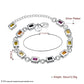 Luxe Meerkleurige Zirkoon Armband met Stralende Stenen