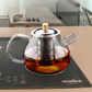 TeaFusion - Stijlvolle Theepot met Filter en Verwarmingssupport