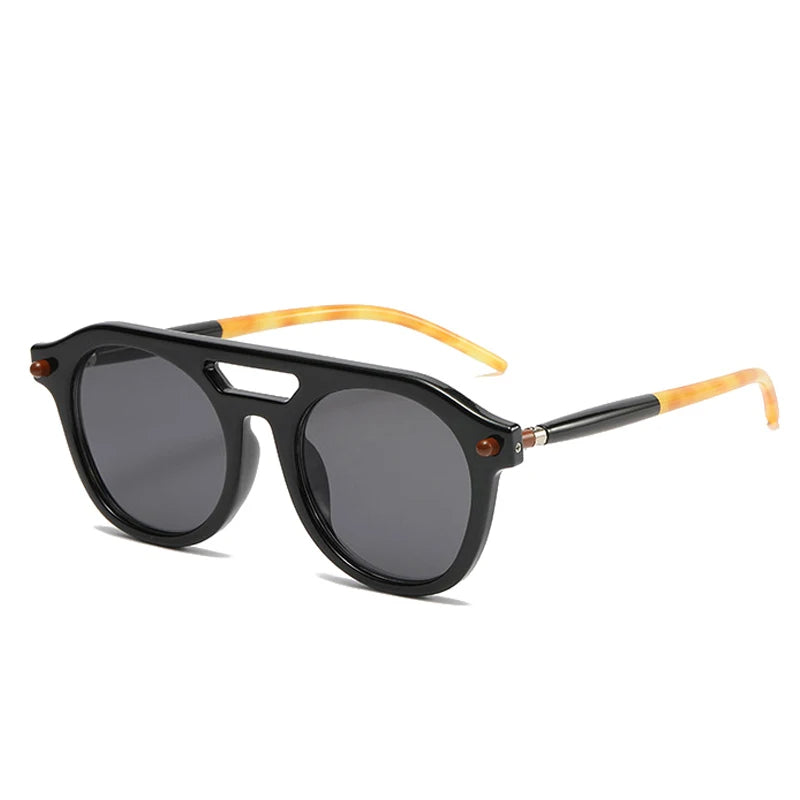WesselShade - Retro Zonnebril met Trendy Design