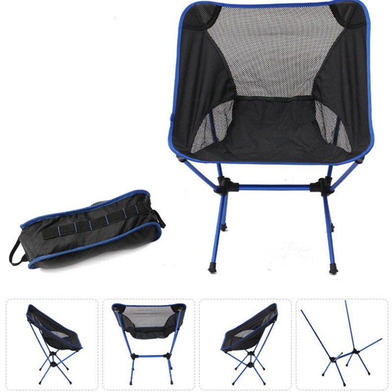 MoonFold Chair - Compacte Opvouwbare Stoel voor Buiten