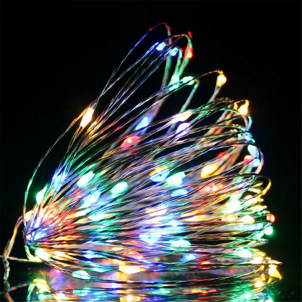 TwinkleWire - USB LED Lichtslinger in Koperdraad