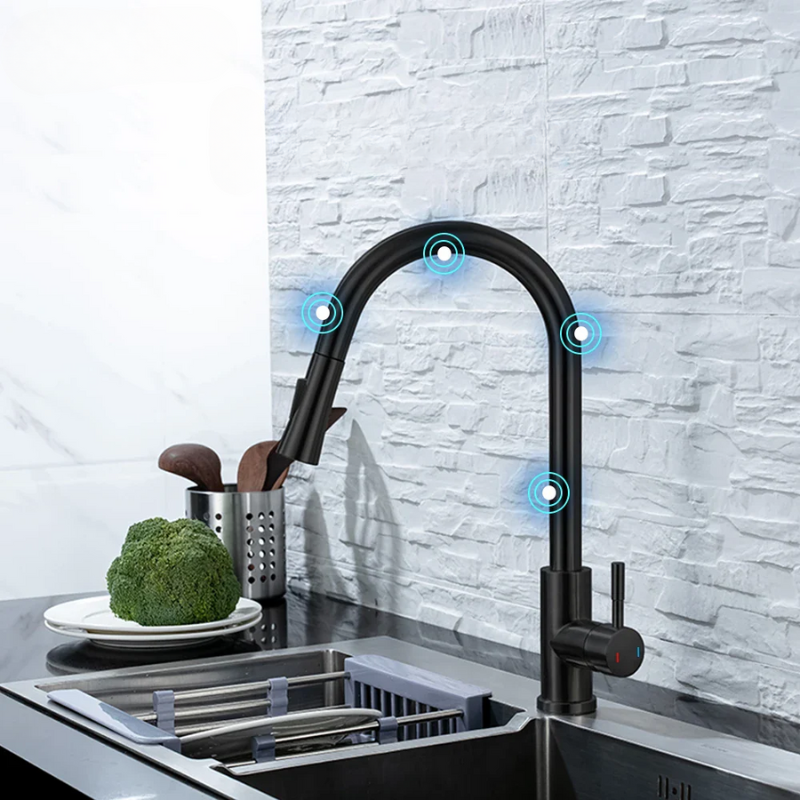 SmartNickelFlow - Luxe Keukenkraan voor Modern Gebruik