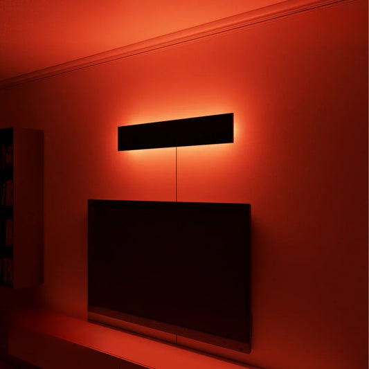 LED Wandlamp – Minimalistische Kleurenlamp met Afstandsbediening