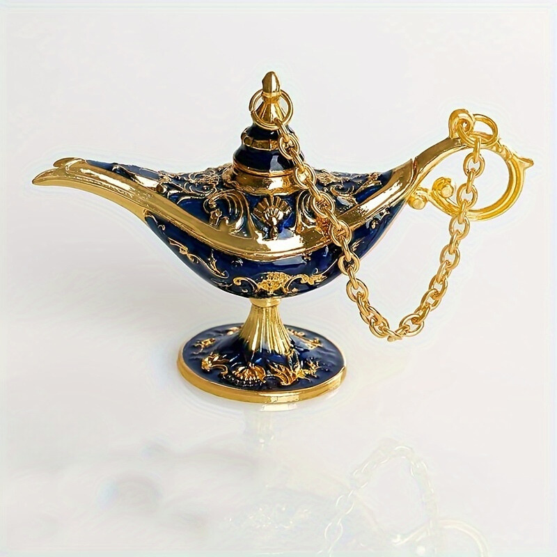 AladdinWish Lamp – Vintage Metalen Olieverlichting