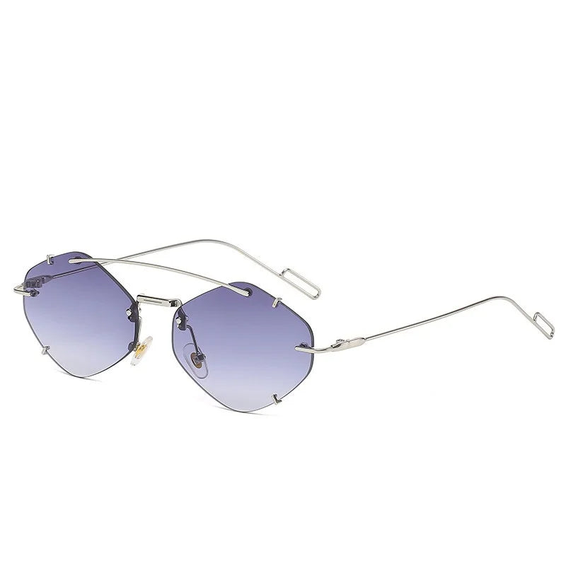 Lucia Eyewear – Trendy Randloze Zonnebril