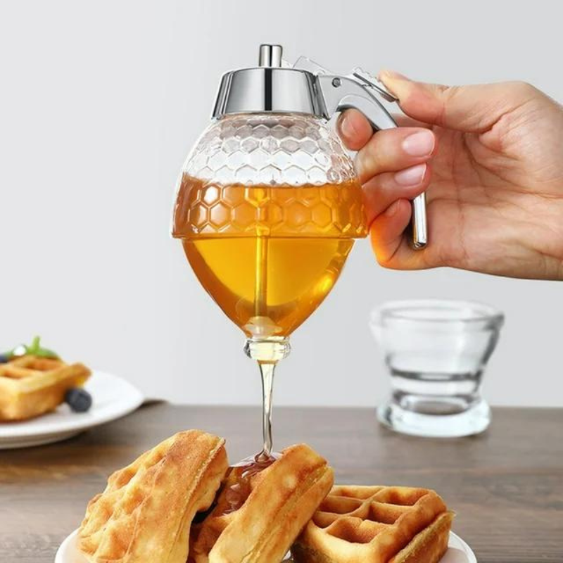 HoneySaver – Elegante en Praktische Honingdispenser