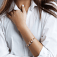Isabelle Bracelet - Elegante Turkoois en Opaal