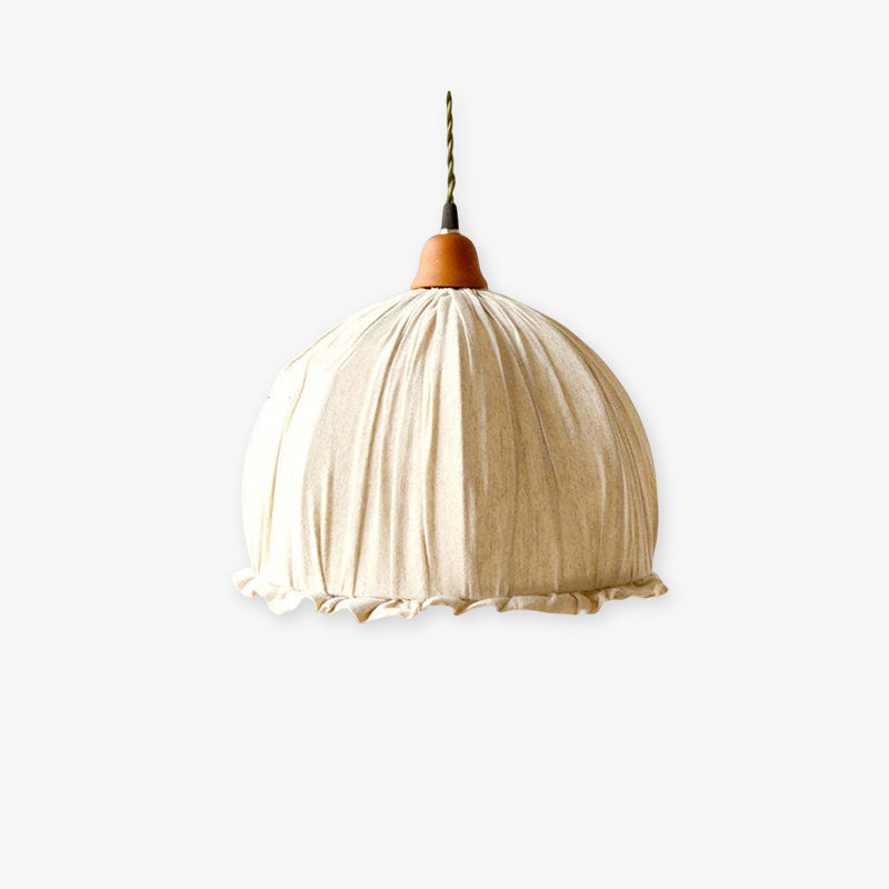 EcoChic Pendant - Stijlvolle Scandinavische Stoffen Hanglamp