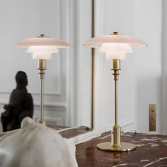Lumière Serein - Elegante Metalen Tafellamp