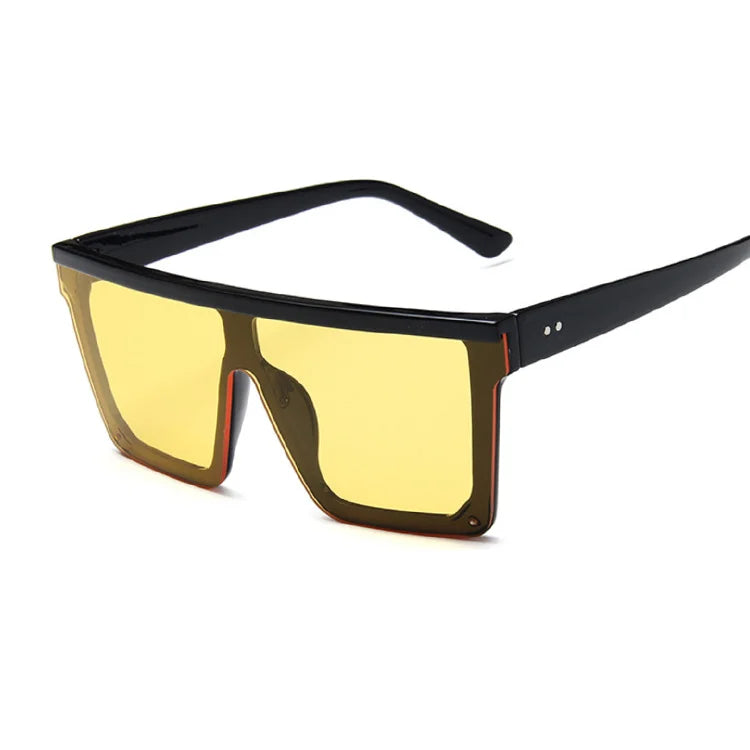 Dirk Shades - Retro Vierkante Zonnebril