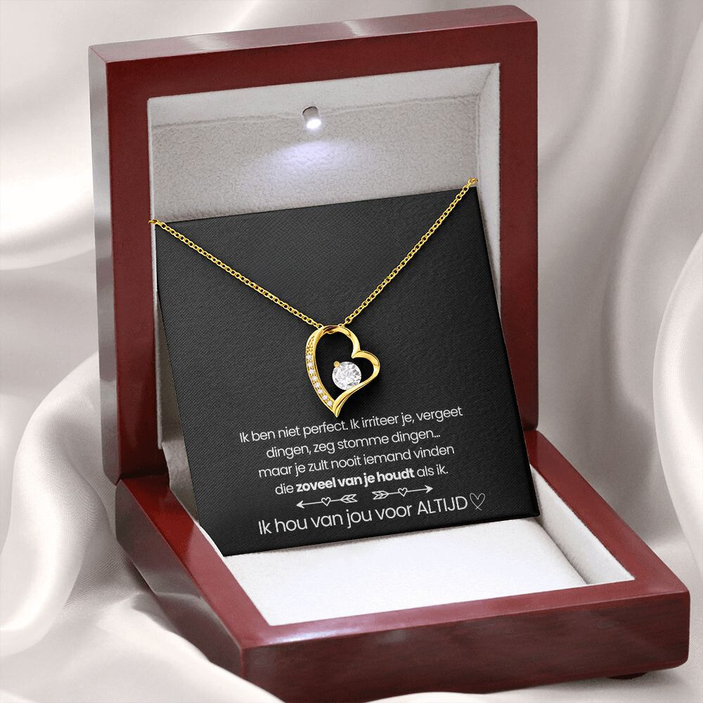 HeartRadiance Necklace – Romantische Hart Ketting voor Haar