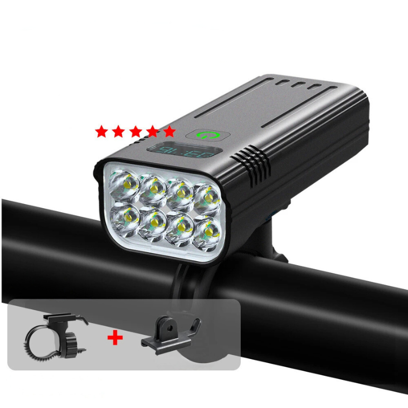 LuminousRide - Oplaadbare Fietsverlichting 5000LM