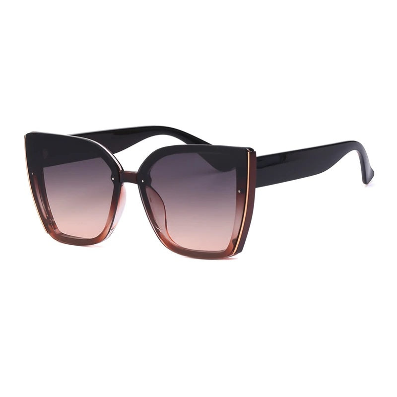 BillieShade - Trendy Vierkante Retro Zonnebril