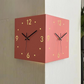 DualEdge Clock - Elegante Wandklok met Stille Mechanisme