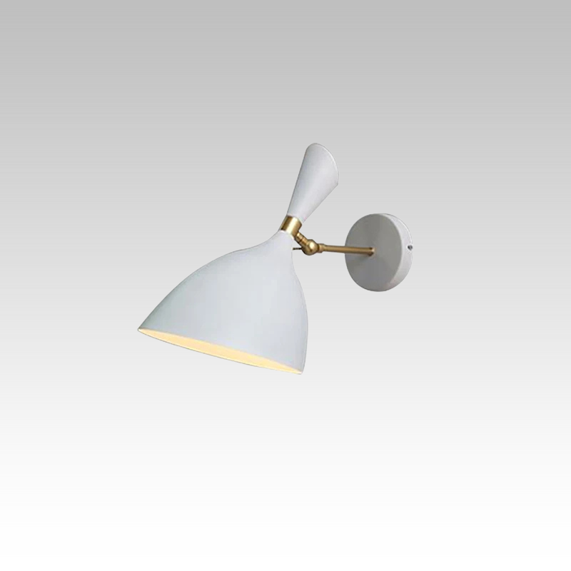 Luminous Haven – Industriële LED Bedlamp voor de Slaapkamer