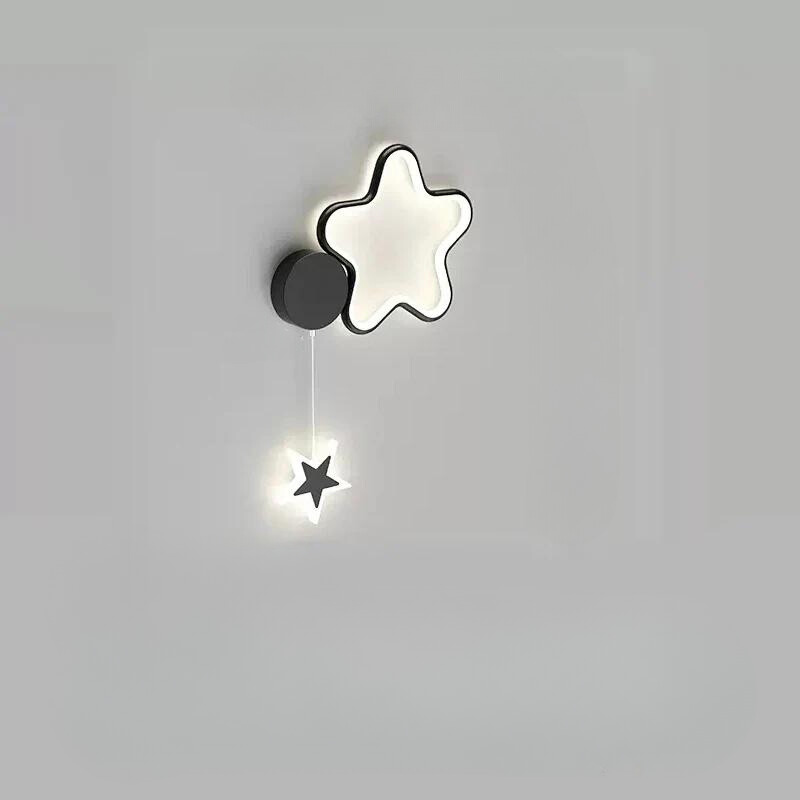 LumiDroom - Magische Wandlamp met Sterren en Maan