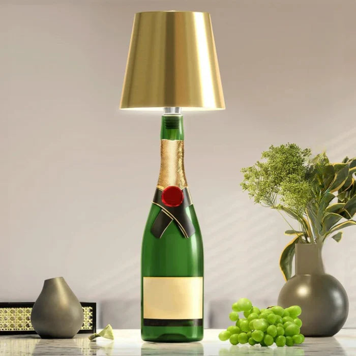 GlowBottle – Stijlvolle Draagbare LED Fleslamp