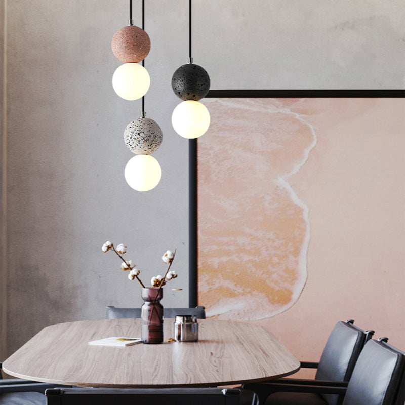 Aurora Glow - Luxe LED Hanglamp in Zwart/Wit