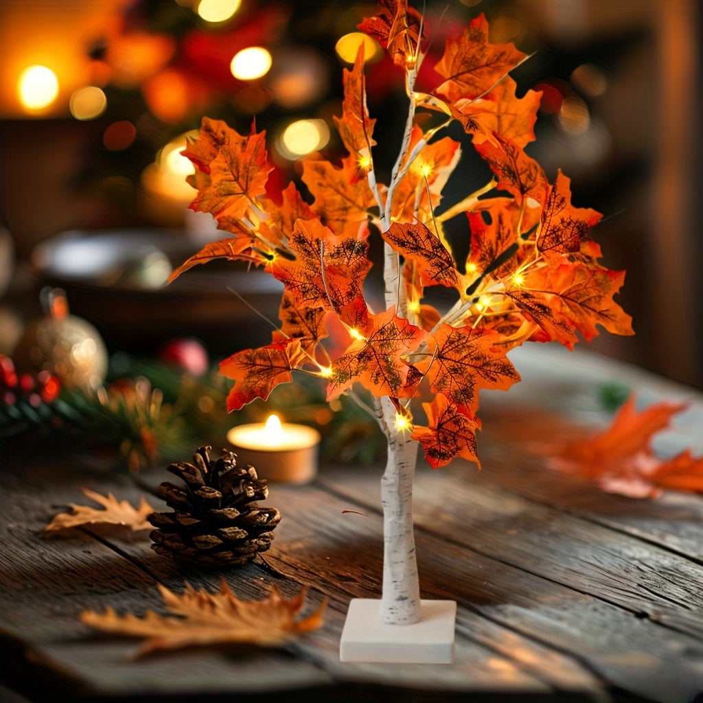 MapleGlow – LED Esdoornboom Tafellamp met USB