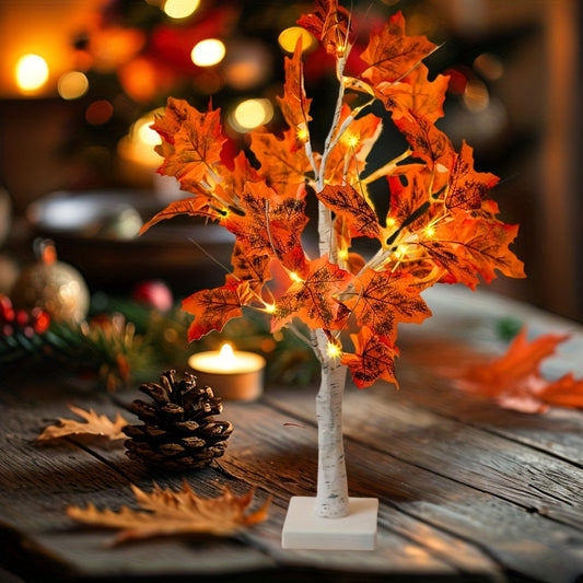 MapleGlow – LED Esdoornboom Tafellamp met USB
