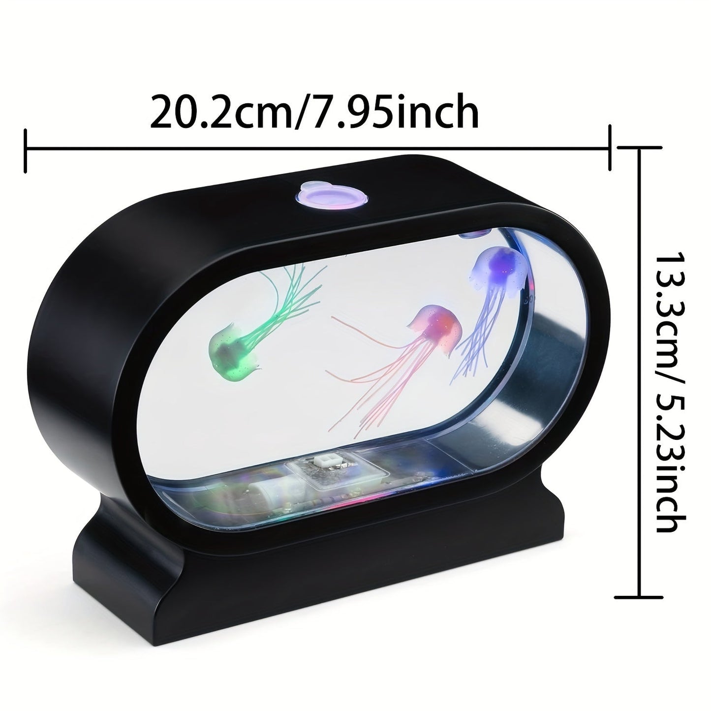 LumiJelly - LED Jellyfish Tafellicht met 3 Kleuren