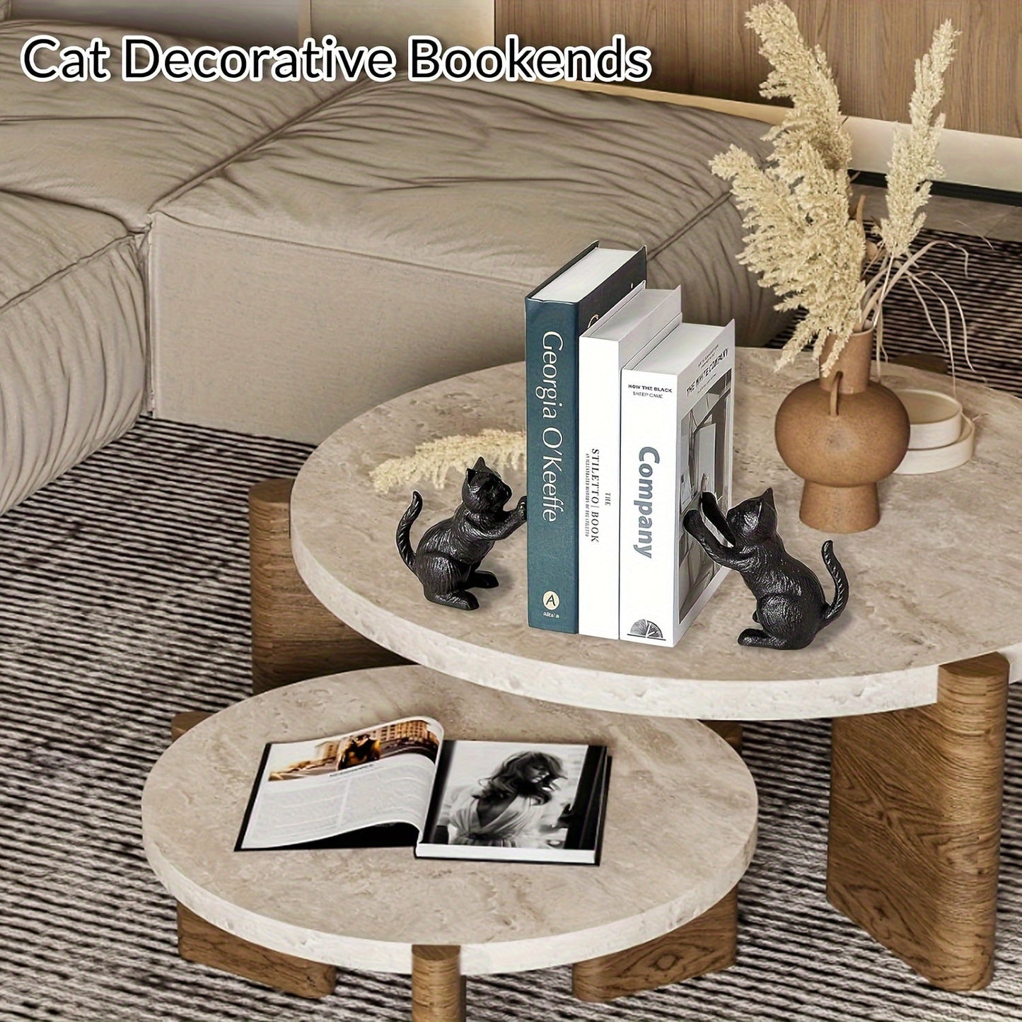 IronVintage – Tijdloze Gietijzeren Boekenstoppen met Klassieke Look
