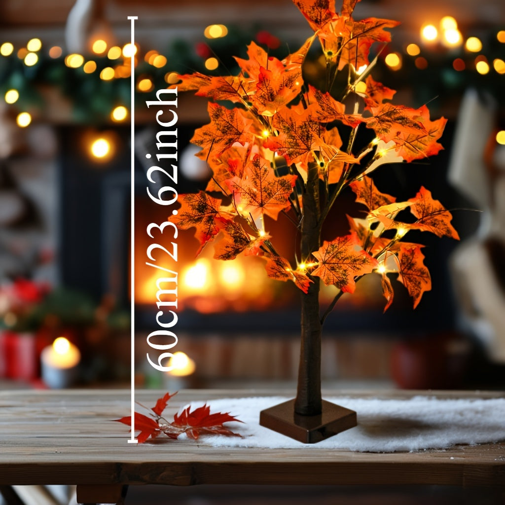 MapleGlow – LED Esdoornboom Tafellamp met USB